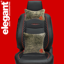 Elegant Comfy Velvet Cushion & Neck Rest Car Pillow CU13