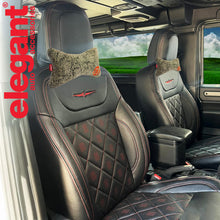 Elegant Comfy Velvet Cushion & Neck Rest Car Pillow CU13