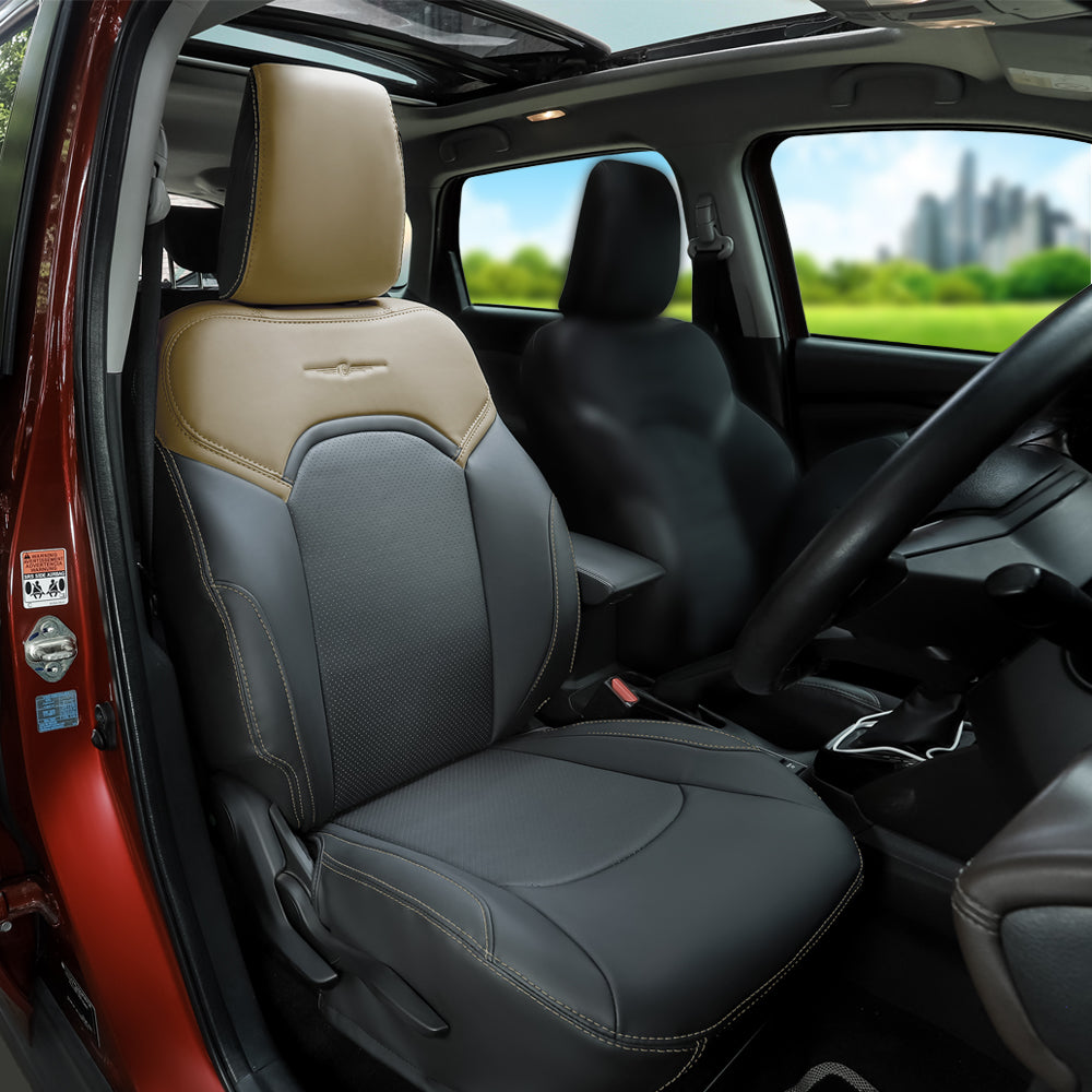 Vogue Loft Plus Art Leather Car Seat Cover For MG Comet EV