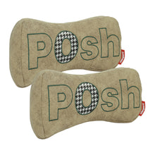 Elegant Posh Memory Foam Car Neck Rest Pillow (Set of 2)